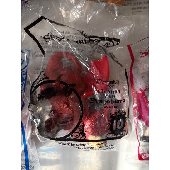 Shrek "The Third" Happy Meal Toys McDonalds 2007 Complete Set of 10 NIB - Picture 11 of 12